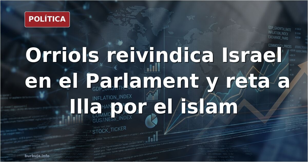 Silvia Orriols recuerda el 7 de octubre en el parlamento catalán: "Visca Israel i Visca Catalunya"