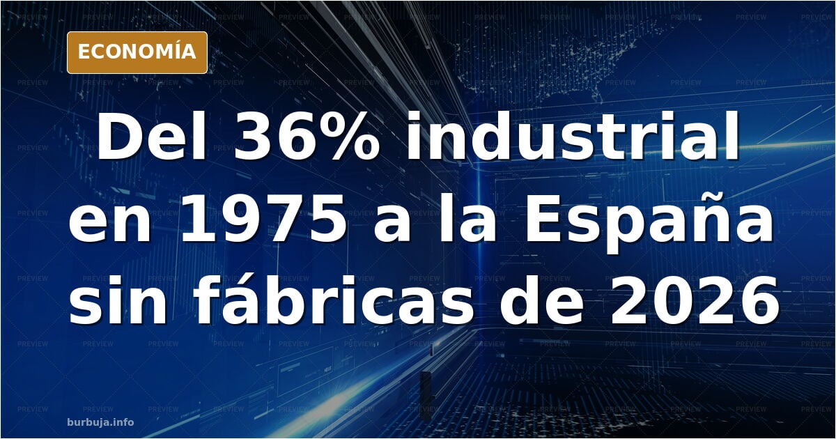 CCOO y UGT llevan 50 años viviendo de las masas de obreros industriales que existían al final del franquismo, el cuento se les acaba