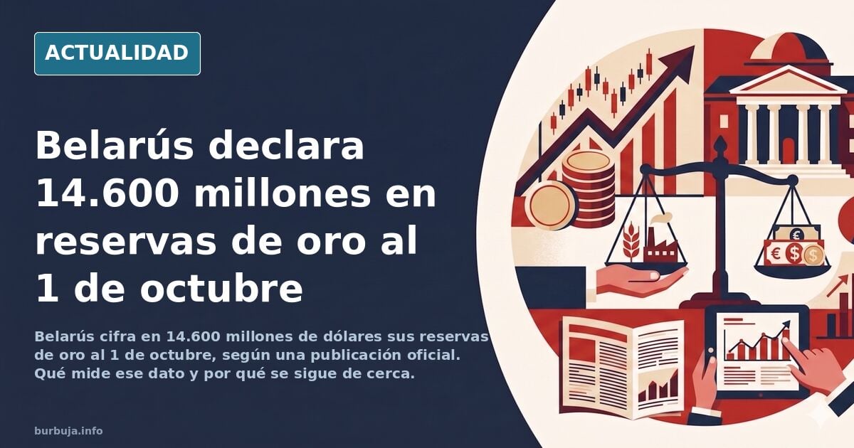 Sube las reservas de oro