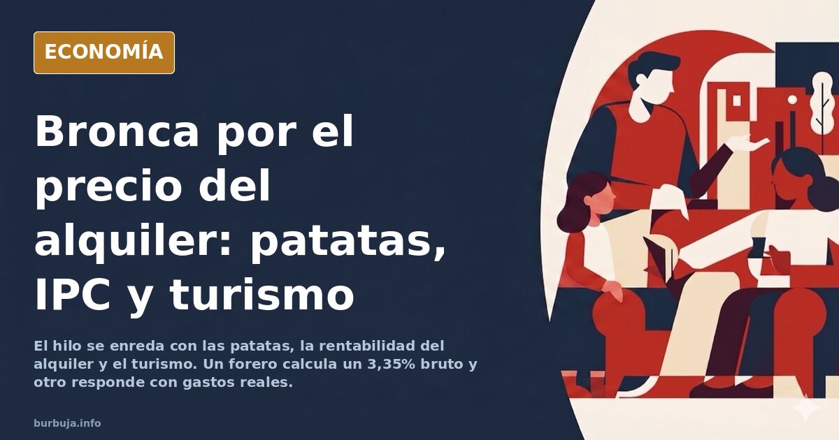 Alquileres son DEMASIADO BARATOS EN RELACIÓN A PRECIO vivienda|Mínimo 500€/mes por 100.000€ valor vivienda|Sánchez ha bajado 44% los pisos en alquiler