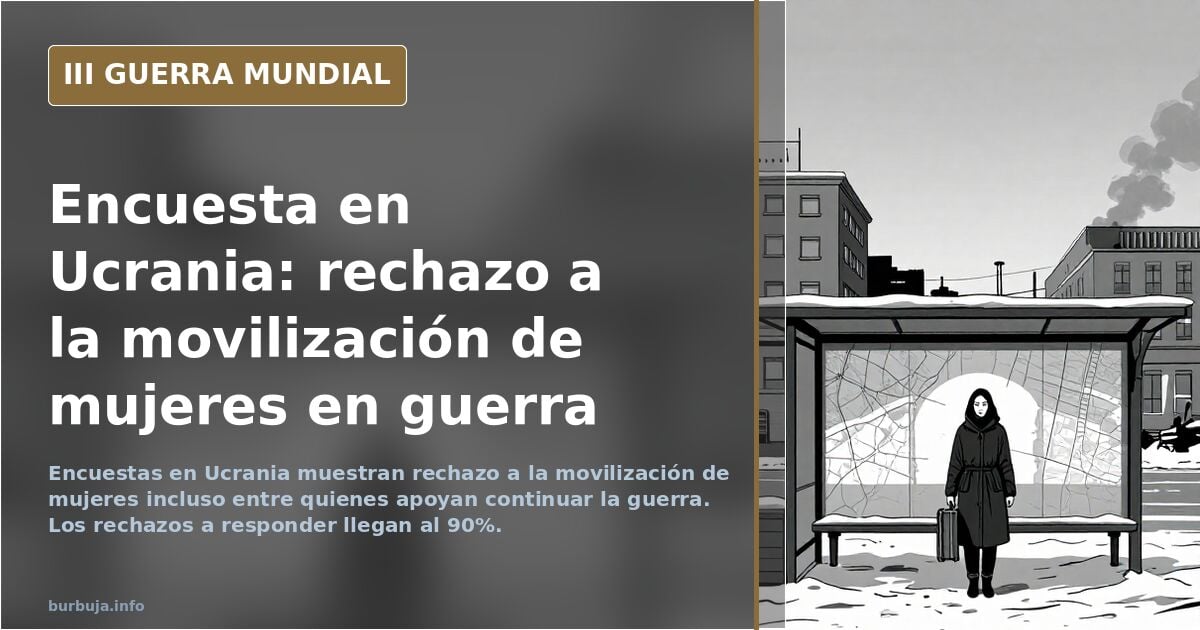 Ucranianas quieren q la guerra continúe pero q solo luchen y mueran hombres