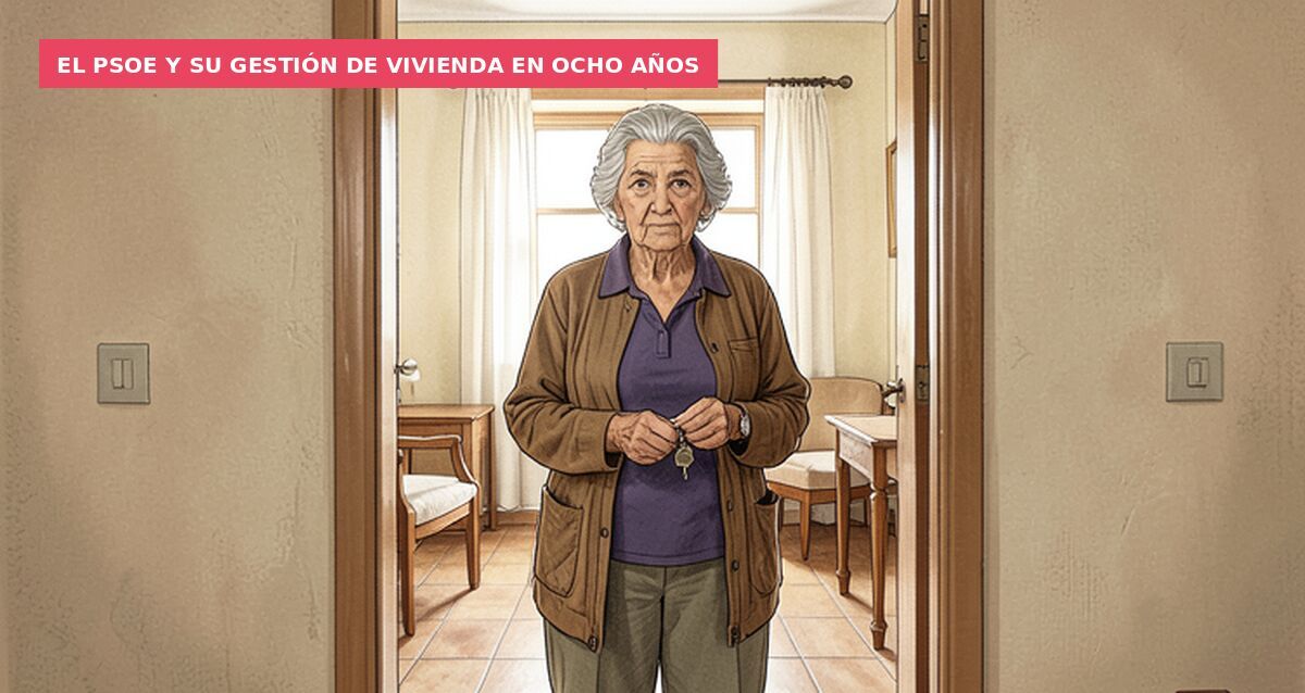 El PSOE y su gestión de vivienda en ocho años