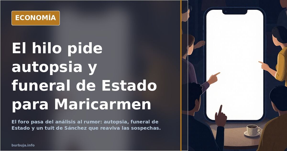 Muere Maricarmen