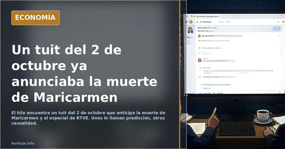 Muere Maricarmen
