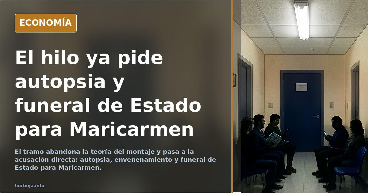 Muere Maricarmen