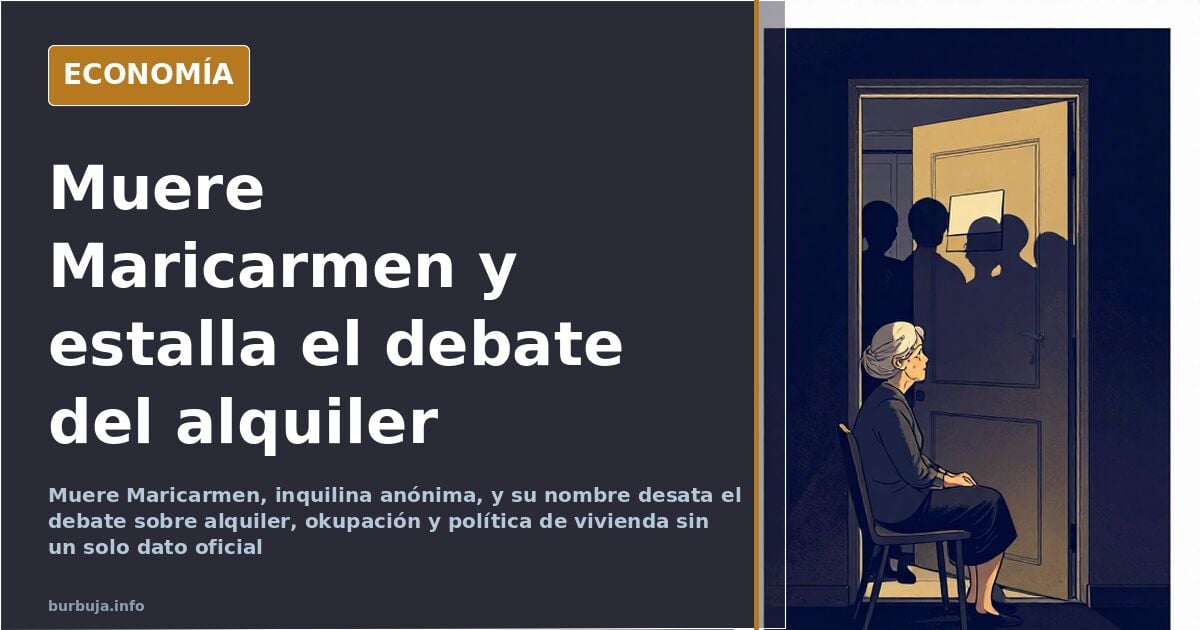 Muere Maricarmen y el relato del asesinato se dispara