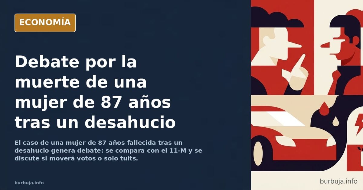 El PSOE y el relato de Maricarmen: la muerte que vale unas elecciones