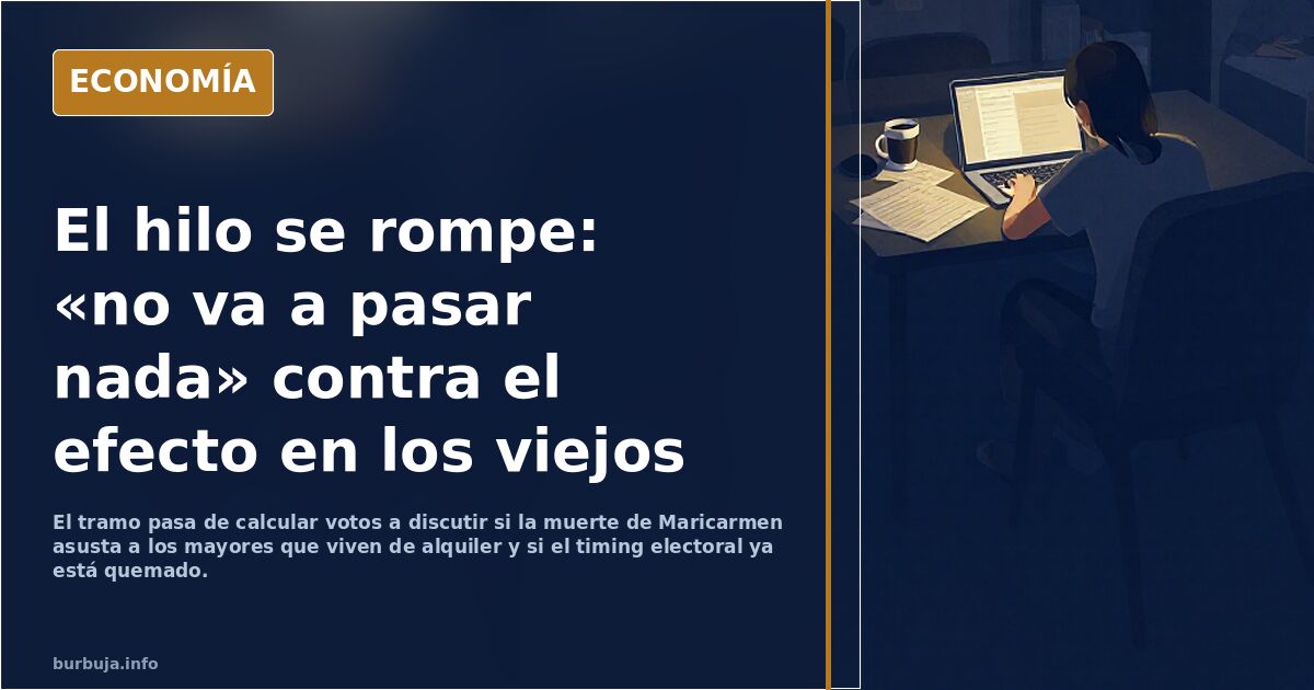 Con Maricarmen el PSOE acaba de ganar las elecciones
