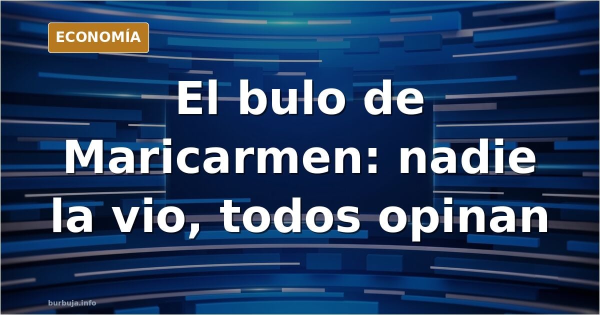 Maricarmen y el hilo infinito: la muerte que nadie confirma