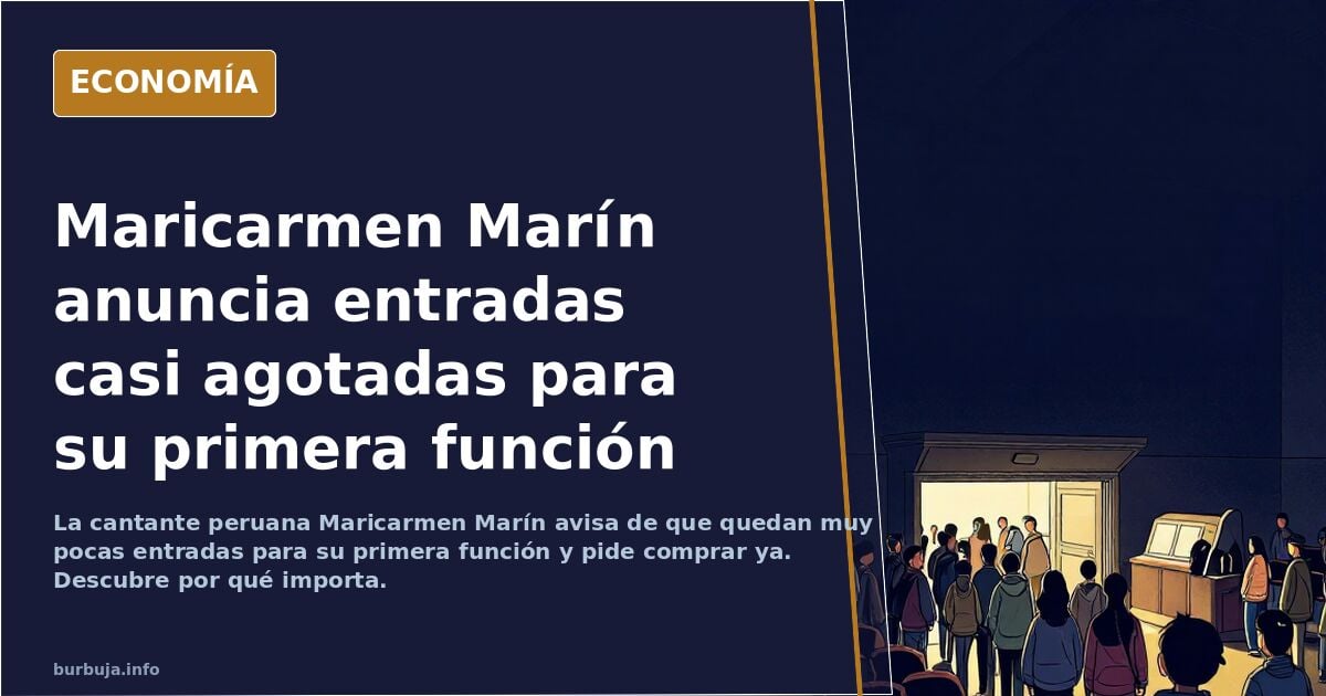 Maricarmen (peruana) ¡ !
Quedan para agotar nuestra primera función. ❤️