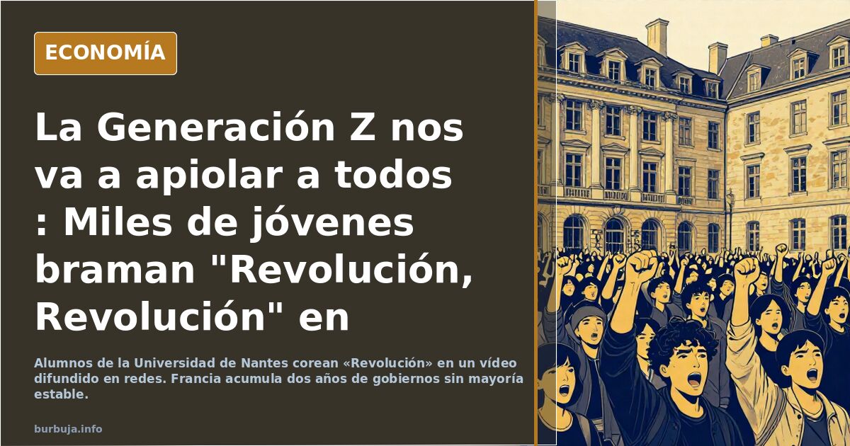 La Generación Z y las protestas juveniles en Francia