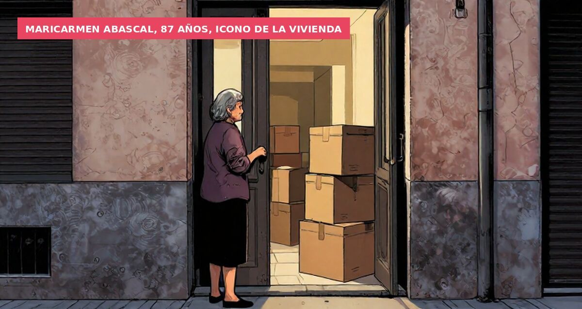 Maricarmen Abascal, 87 años, icono de la vivienda