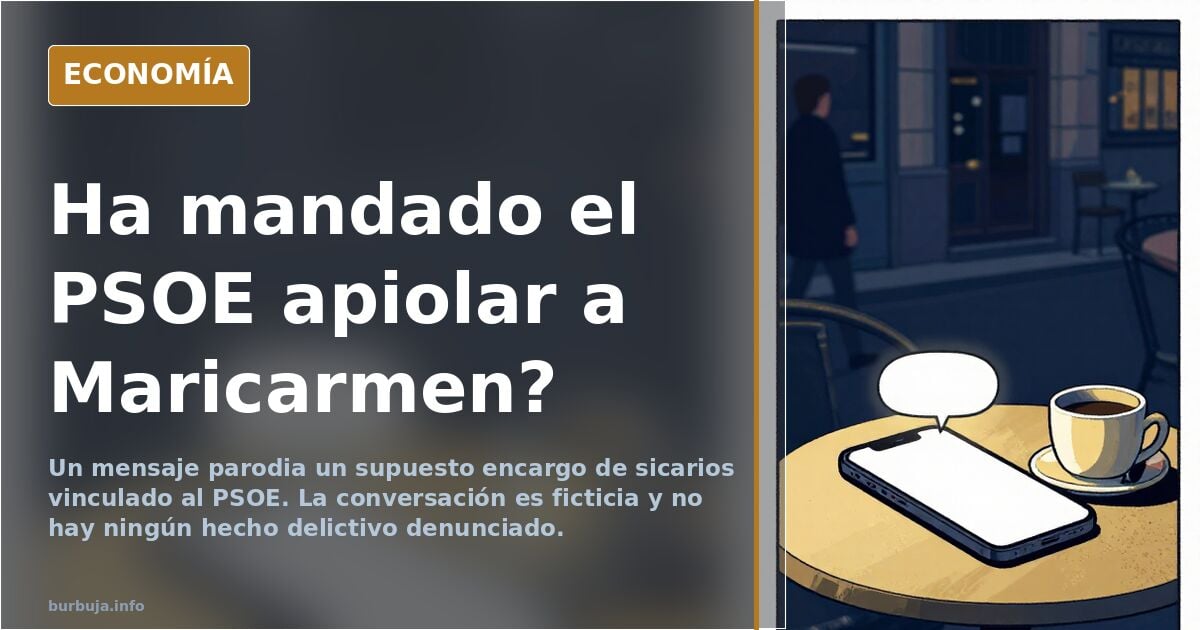 ¿Tiene el PSOE responsabilidad en la muerte de Maricarmen?