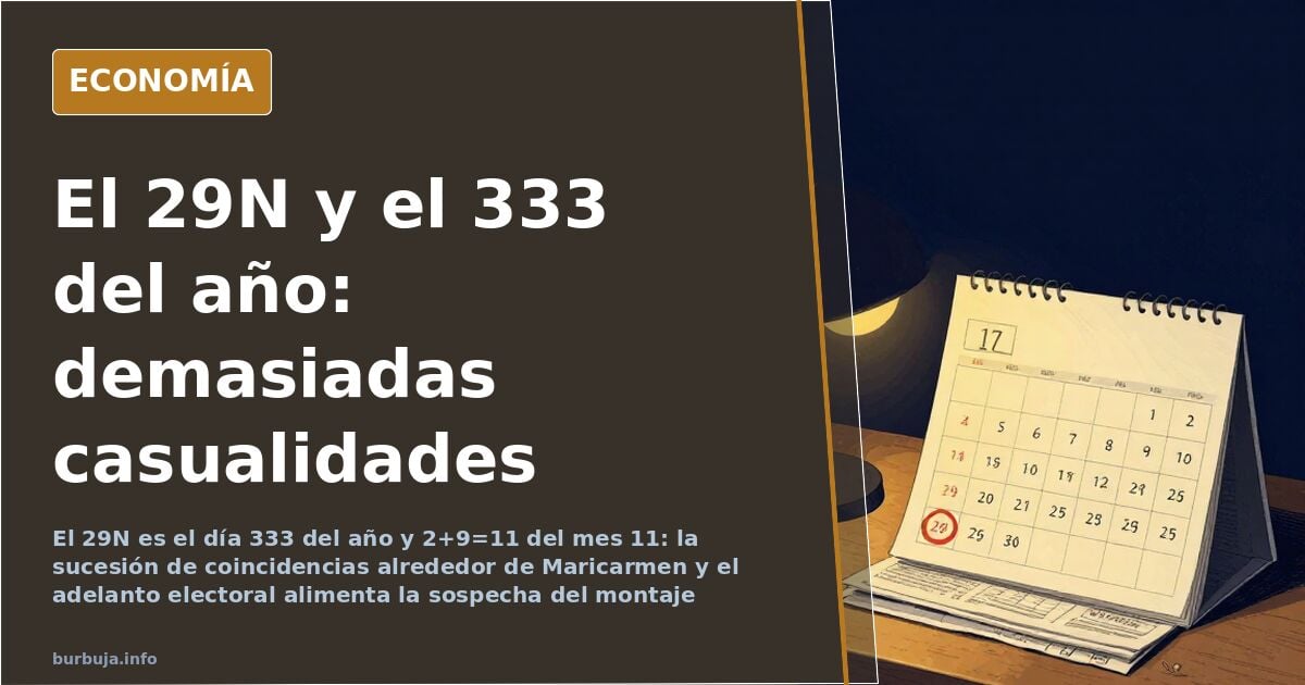 Maricarmen y el calendario electoral: las coincidencias que alimentan la sospecha