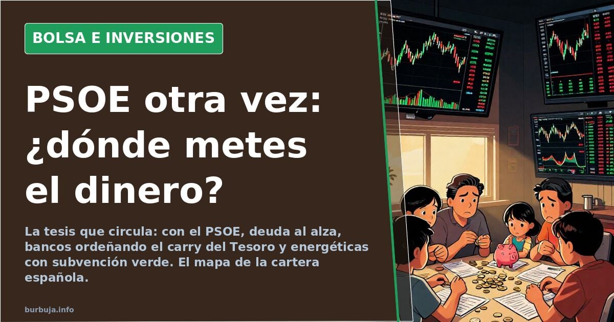 Pantalla de terminal financiero con gráficos de velas japonesas en verde y rojo sobre fondo oscuro, reflejando el comportamie