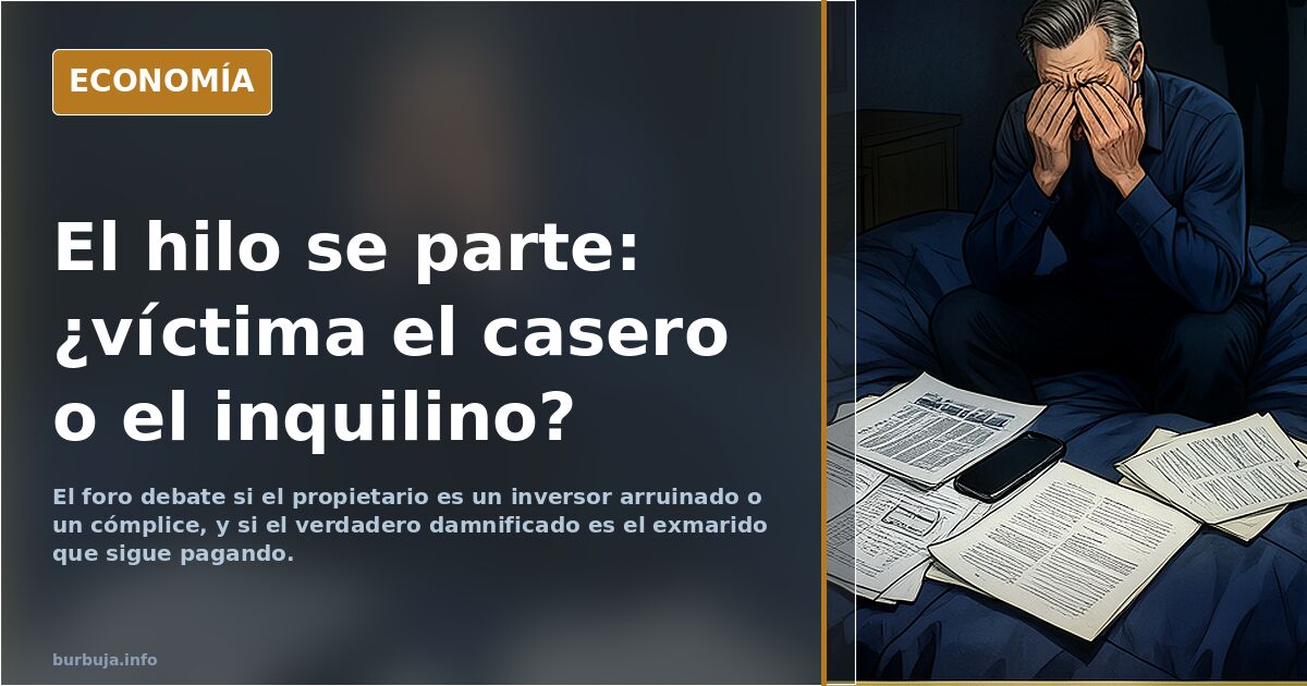 Inquokupación de una vivienda: el caso del rentista