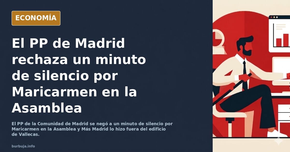PP rechaza minuto de silencio por Maricarmen: ¿utilización política?