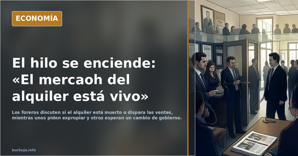 USUREROS INTERNACIONALES cancelan firmas y visitas a pisos de alquiler en España: "Anulada por la nueva normativa"