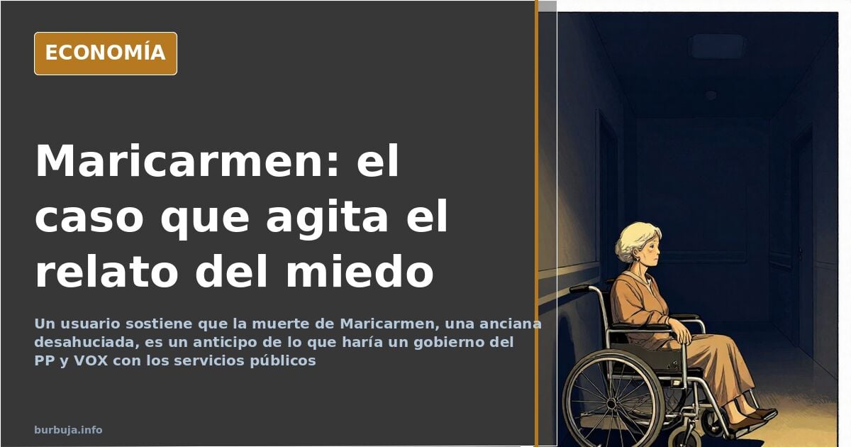 El desahucio de Mari Carmen abre la batalla política por la vivienda