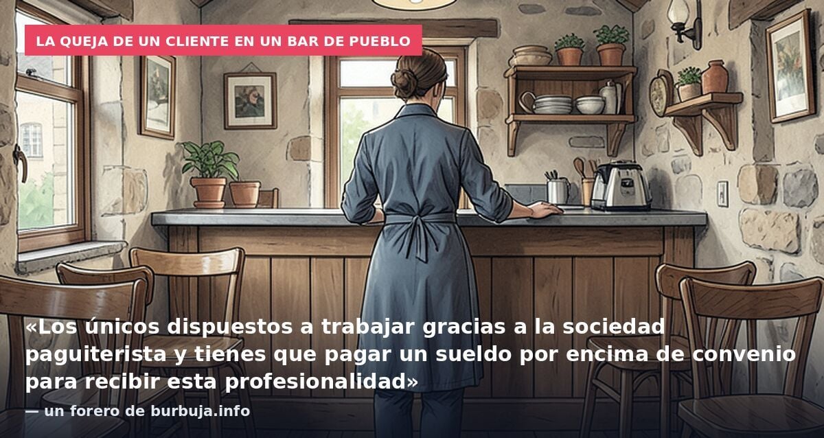 Cliente se queja de que en un bar la camarera le dice que si tiene hambre, que le da el pan y se haga el bocadillo, que no moleste