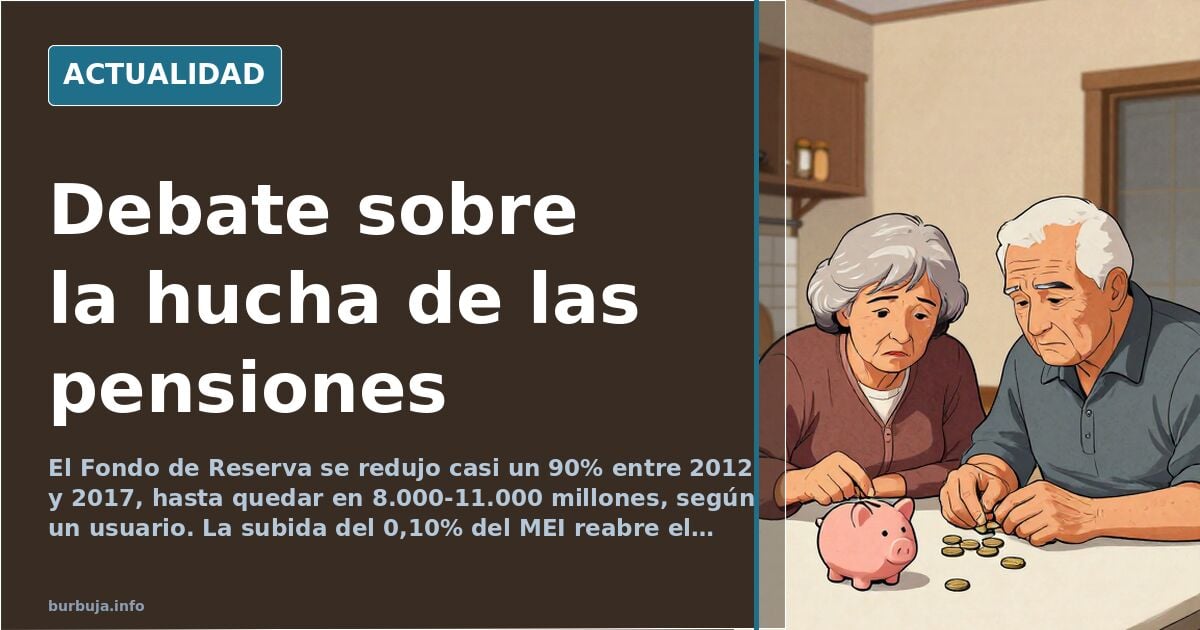 Imagen de archivo sobre el Fondo de Reserva de la Seguridad Social