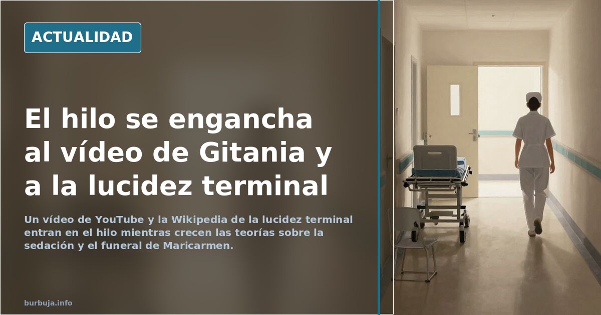 La extraña gloria de Maricarmen: dos horas antes estaba casi como si tal cosa, pruebas con vídeo