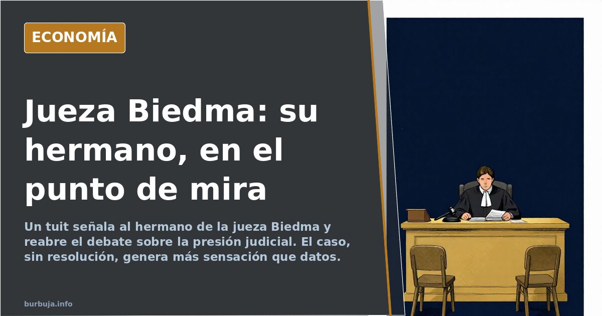 El caso Biedma: la jueza y el silencio mediático