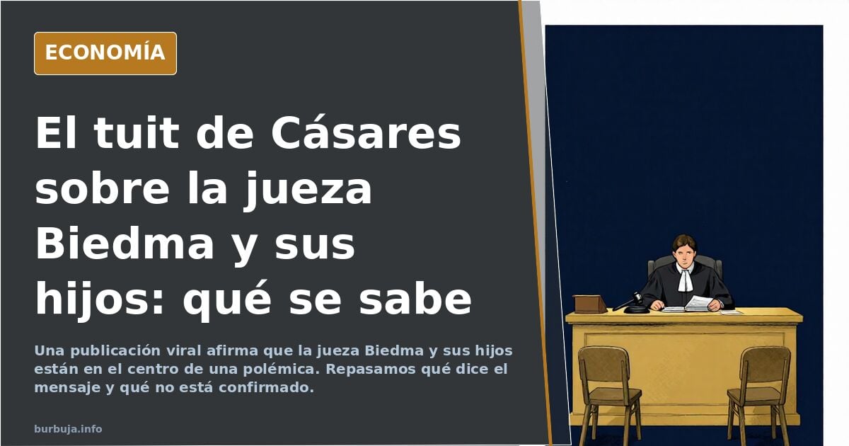 BRUTAL Jueza Biedma y sus descendientes