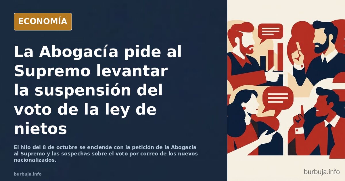 Abogacía del Estado: no es posible aplicar la ley de nietos