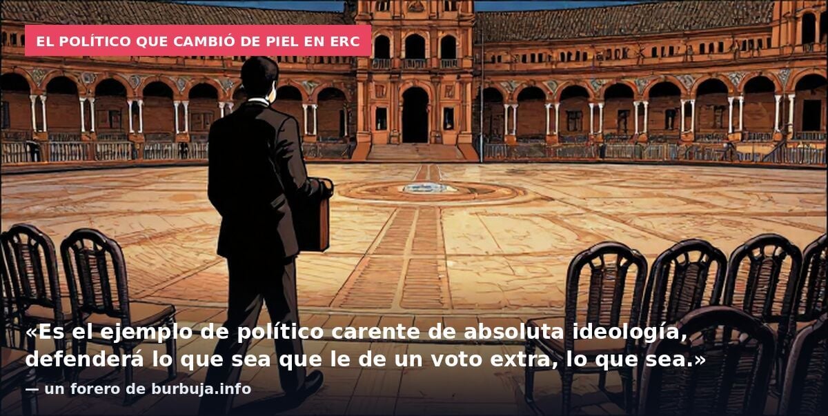 Rufián se va de ERC