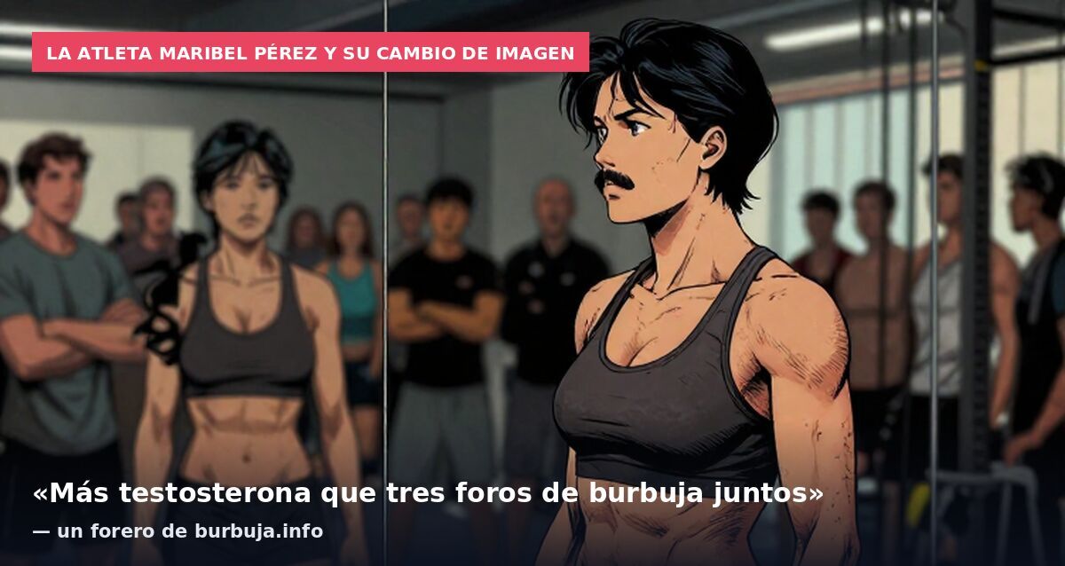 La atleta Maribel Pérez y su cambio de imagen: «Más testosterona que tres foros de burbuja juntos» — un forero de burbuja.info