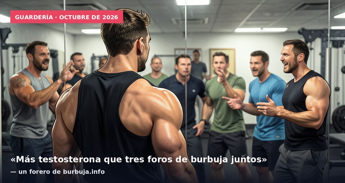 Guardería · octubre de 2026: «Más testosterona que tres foros de burbuja juntos» — un forero de burbuja.info