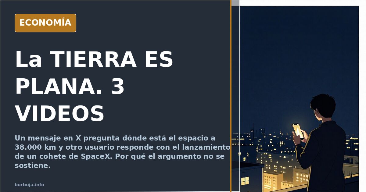La TIERRA ES PLANA. 3 VIDEOS