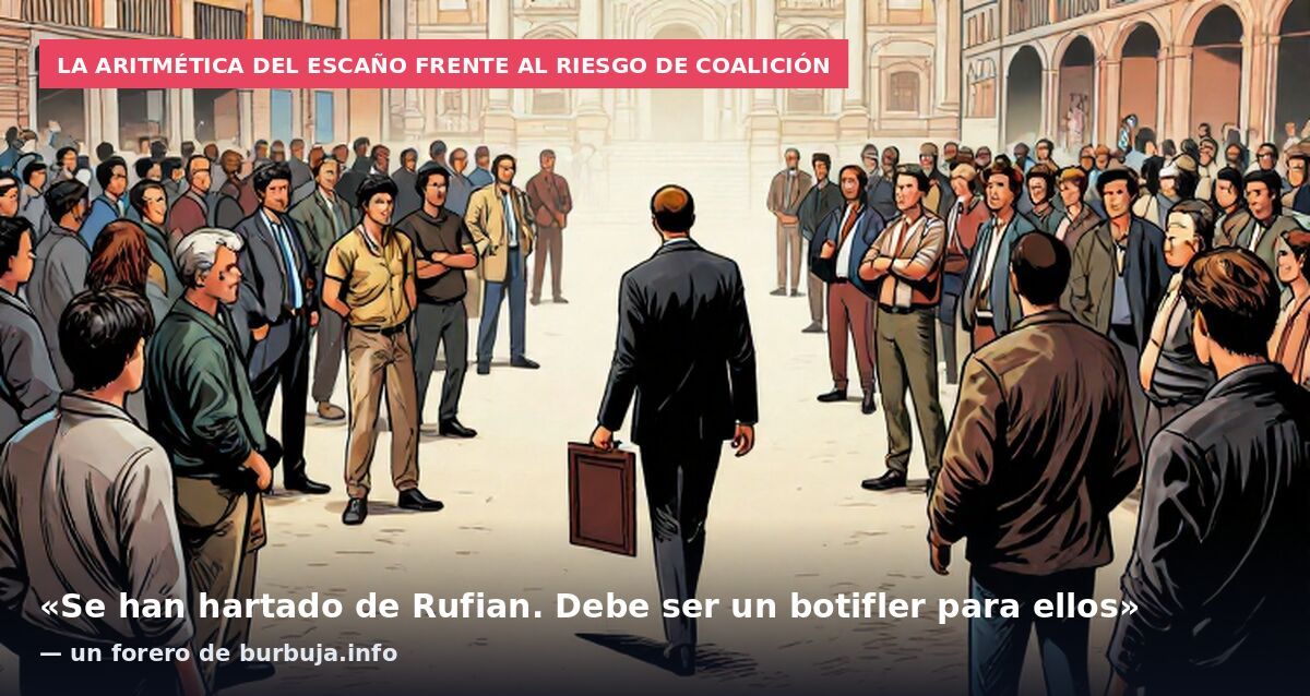 La aritmética del escaño frente al riesgo de coalición: «Se han hartado de Rufian. Debe ser un botifler para ellos» — un forero de burbuja.info
