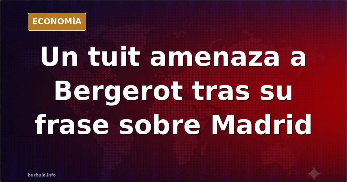 Bergerot (Mas Madrid) con gran violencia: "no habrá paz en las calles de Madrid" (vídeo)