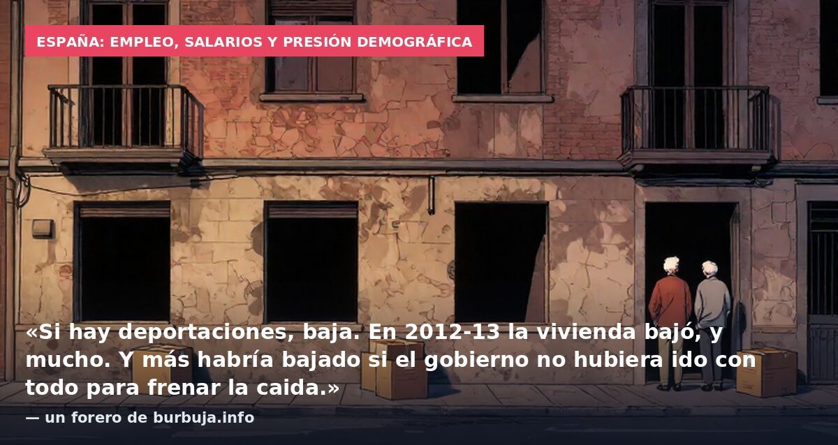 Rodríguez Braun: en España no sólo hay un problema de vivienda sino de precariedad laboral y bajos salarios