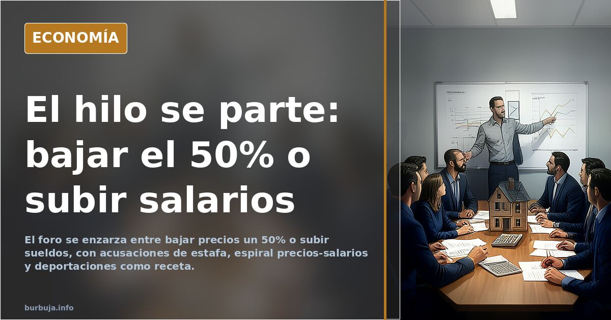 Rodríguez Braun: en España no sólo hay un problema de vivienda sino de precariedad laboral y bajos salarios