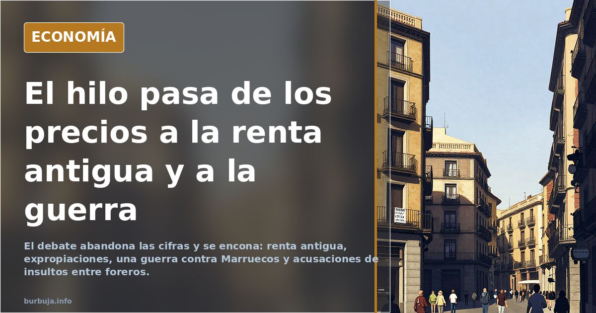 Rodríguez Braun: en España no sólo hay un problema de vivienda sino de precariedad laboral y bajos salarios