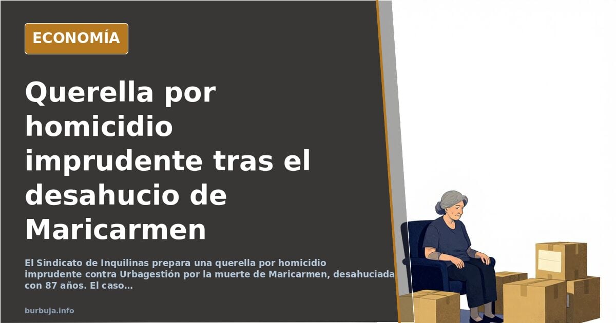 El Sindicato de Inquilinas prepara una querella por homicidio imprudente