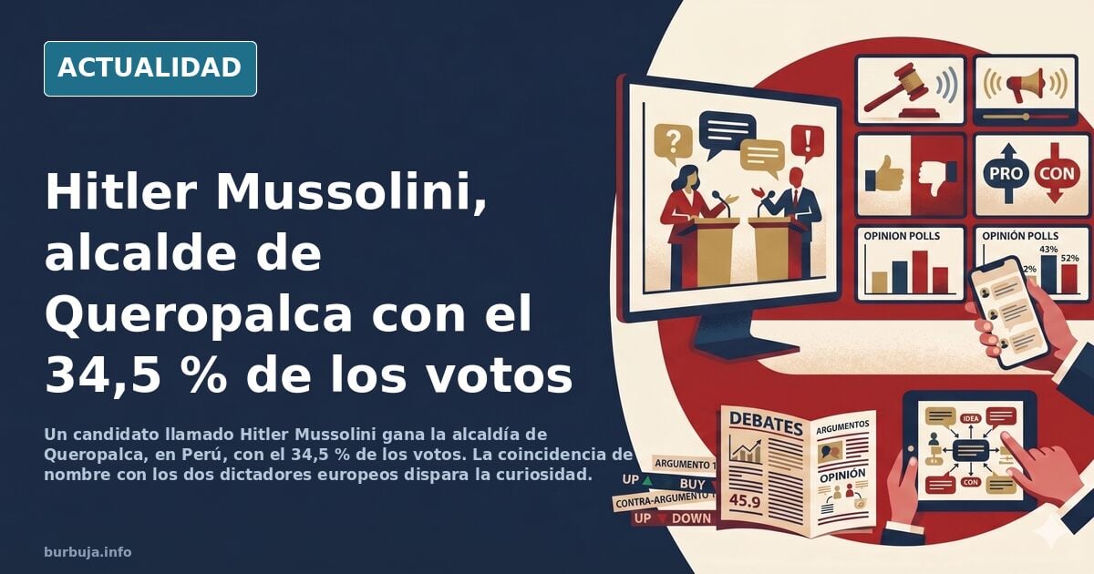 Hitler Mussolini gana las elecciones en Perú