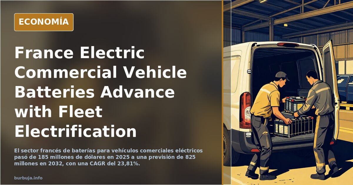 France Electric Commercial Vehicle Batteries Advance with Fleet Electrification