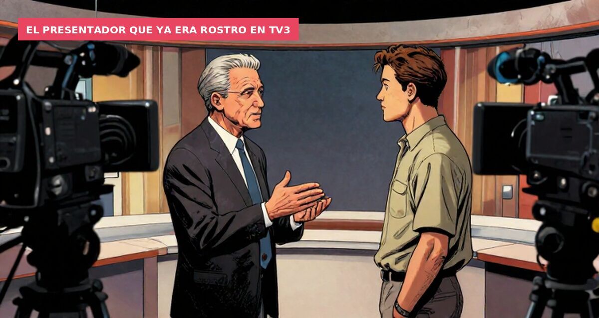 El presentador que ya era rostro en TV3