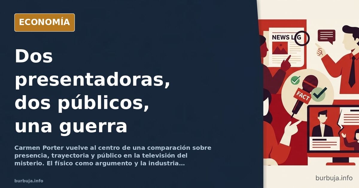 Carmen Porter y el debate sobre presencia y trayectoria en televisión