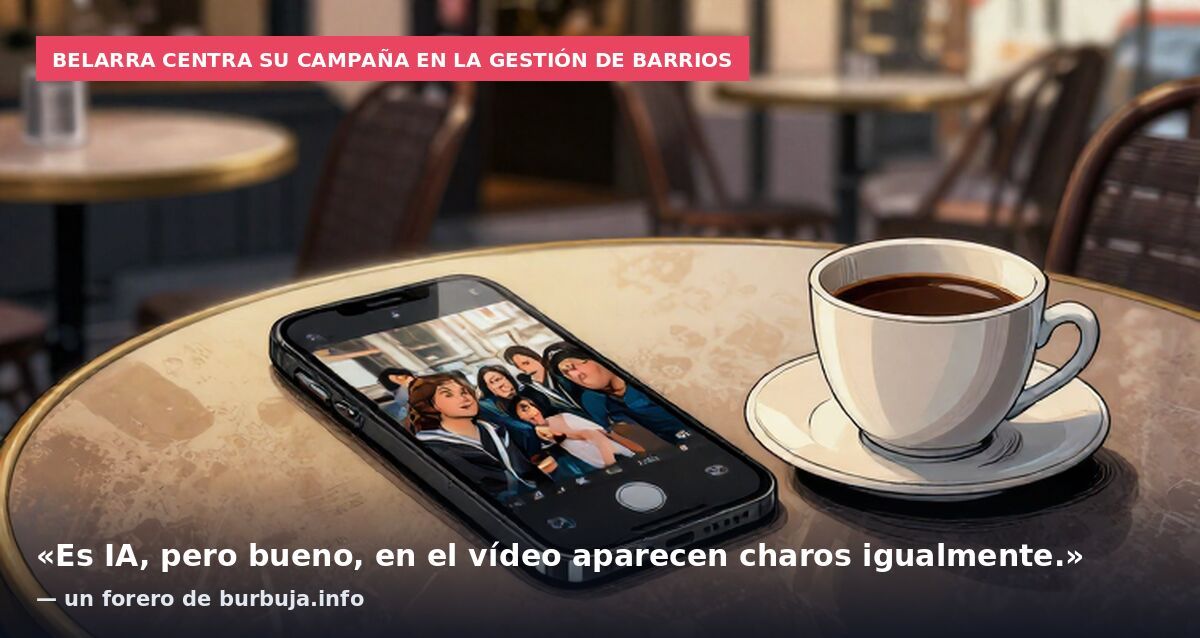 Belarra centra su campaña en la gestión de barrios: «Es IA, pero bueno, en el vídeo aparecen charos igualmente.» — un forero de burbuja.info
