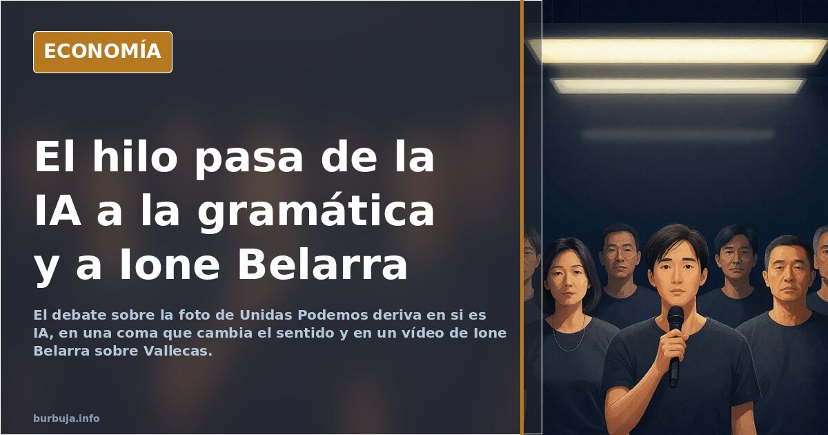 Ponle titulo a esta imagen de Unidas podemos.