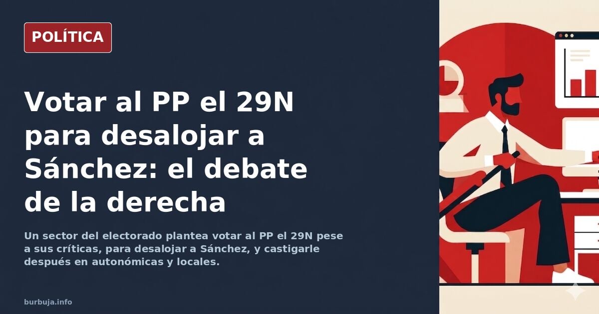 Votar al PP o exilio.