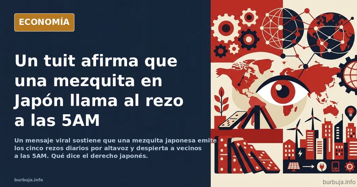 Japón va de camino a Francia. Una mezquita pone cánticos al grito de Allauh Akbar cinco veces al día.