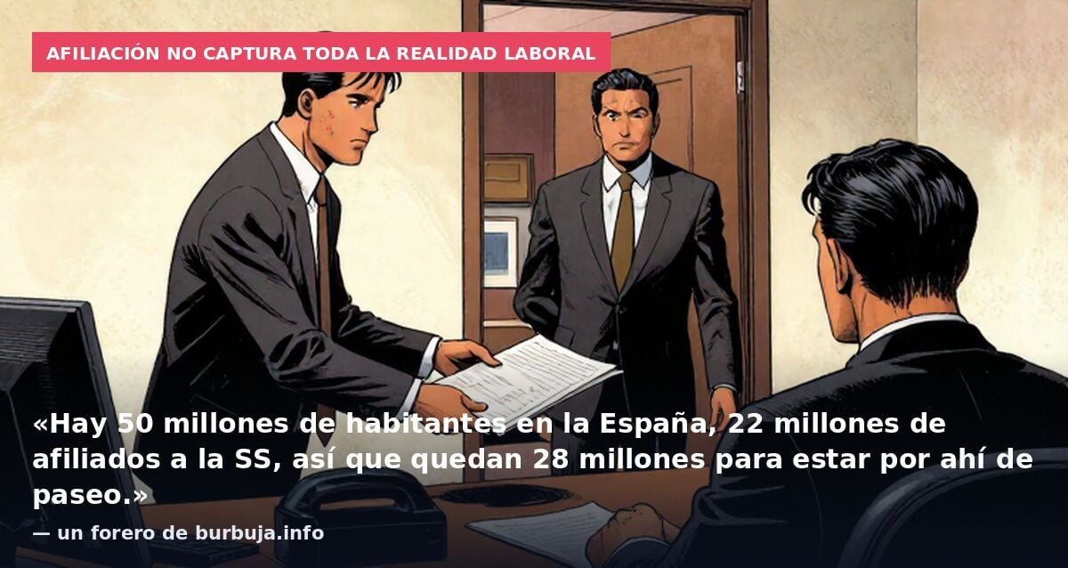 ¿Quién trabaja realmente en este país?