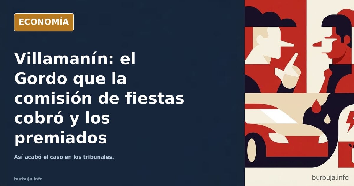 ¿Qué paso en Villamanín con EL DINERO de los premiados?