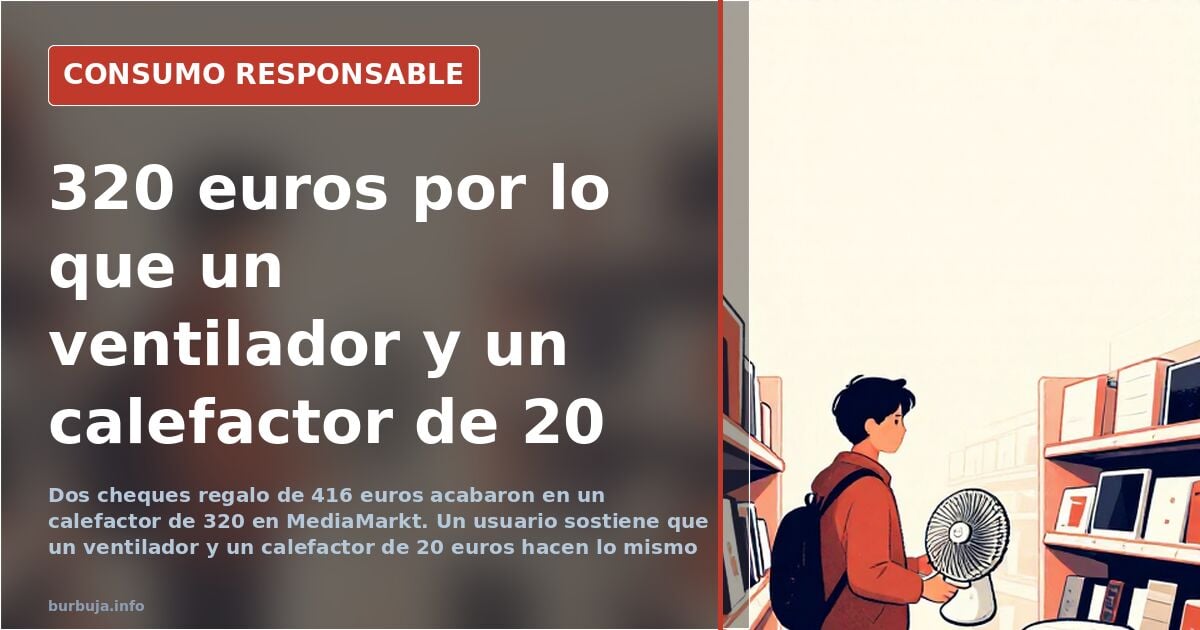 Climatizador de torre blanco en un salón con gotelé y parqué en espiga comprado en MediaMarkt por 320 euros